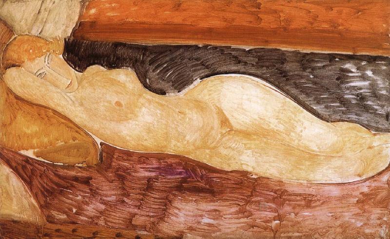 Amedeo Modigliani Reclining nude